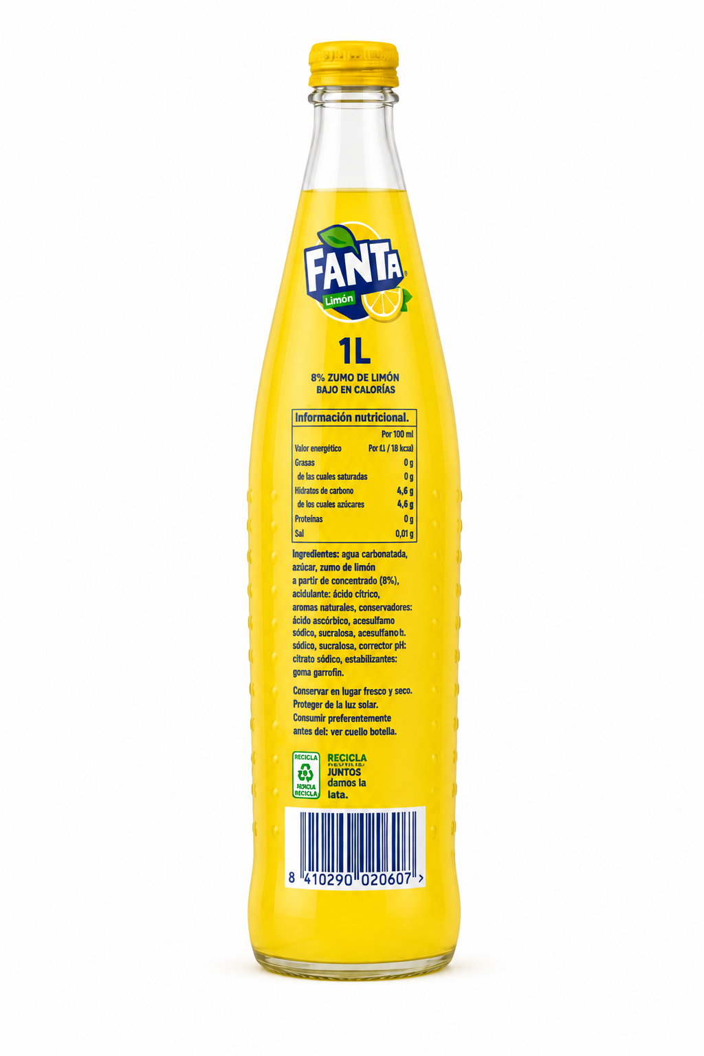 Fanta Limón Zero | CAJA-12 (1 l) - imagen 8
