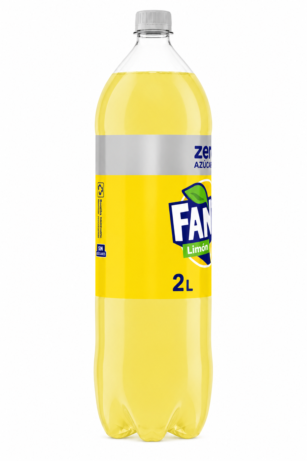 Fanta Limón Zero | PACK-6 (2 l) - imagen 2