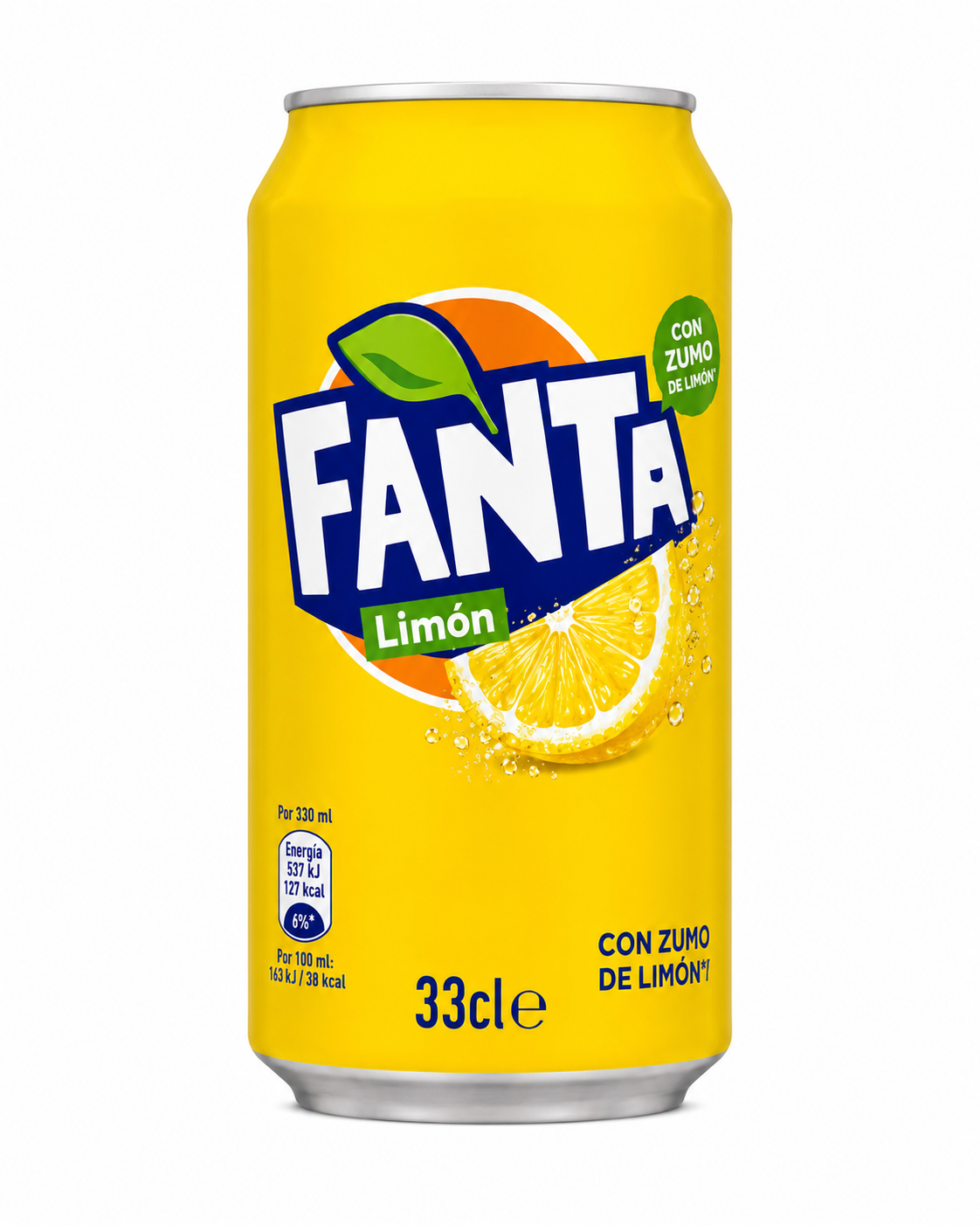 Fanta Limón Zero | Caja de 24 Latas (33 cl) - imagen 6