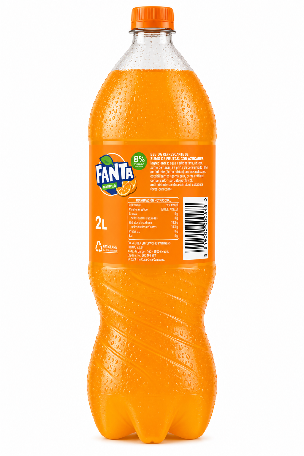 Fanta Naranja | Pack de 6 Botellas (2 L) - imagen 5