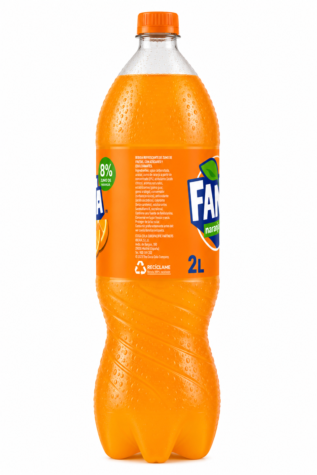 Fanta Naranja | Pack de 6 Botellas (2 L) - imagen 7