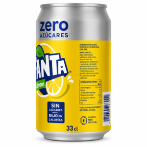 Fanta Limón Zero | CAJA-24 (33 cl.) - imagen 5