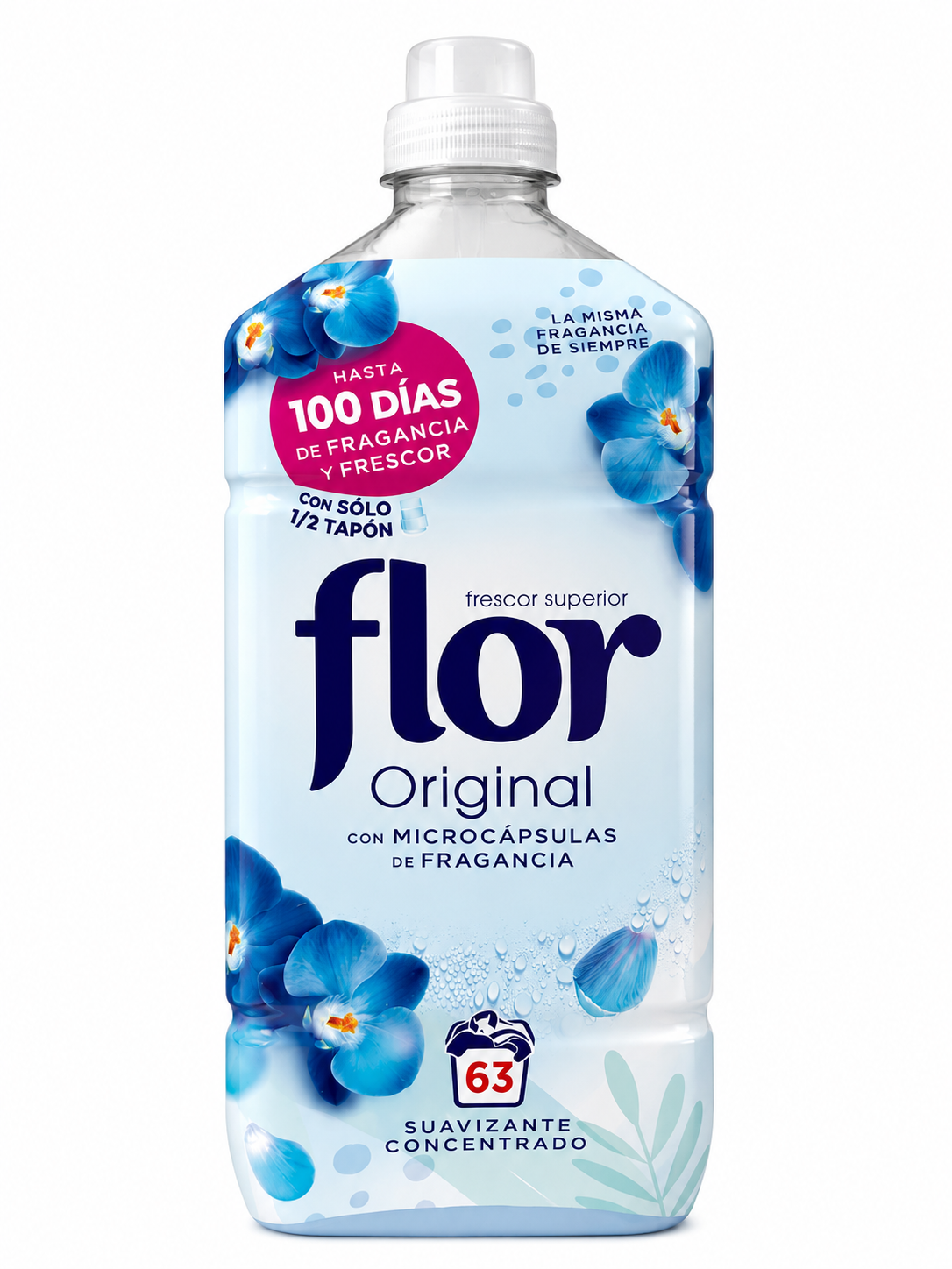 FLOR Suavz.conc | 59 LAV. / 1,06 L. | Caja de 10 - imagen 7