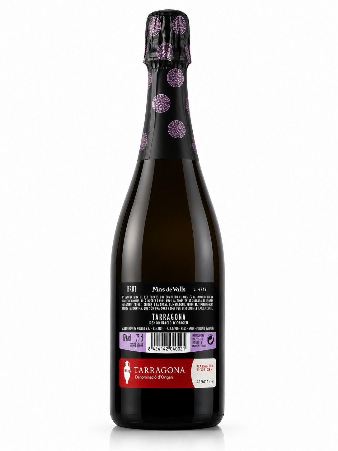 Mas de Valls – Tradición y Carácter en Cada Botella (75 cl) - imagen 12