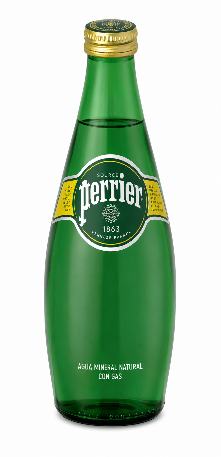 Agua Mineral Natural Carbónica Perrier | Caja de 12 Botellas (75 cl) - Cristal - imagen 5