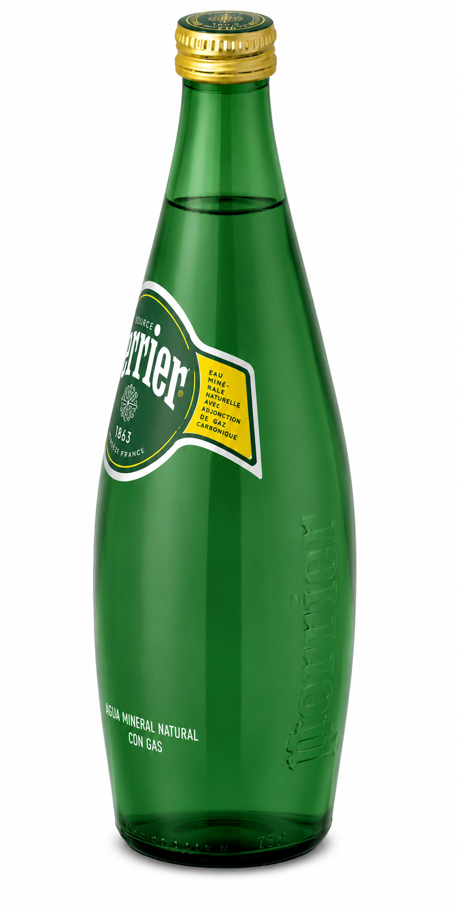 Agua Mineral Natural Carbónica Perrier | Caja de 12 Botellas (75 cl) - Cristal - imagen 12