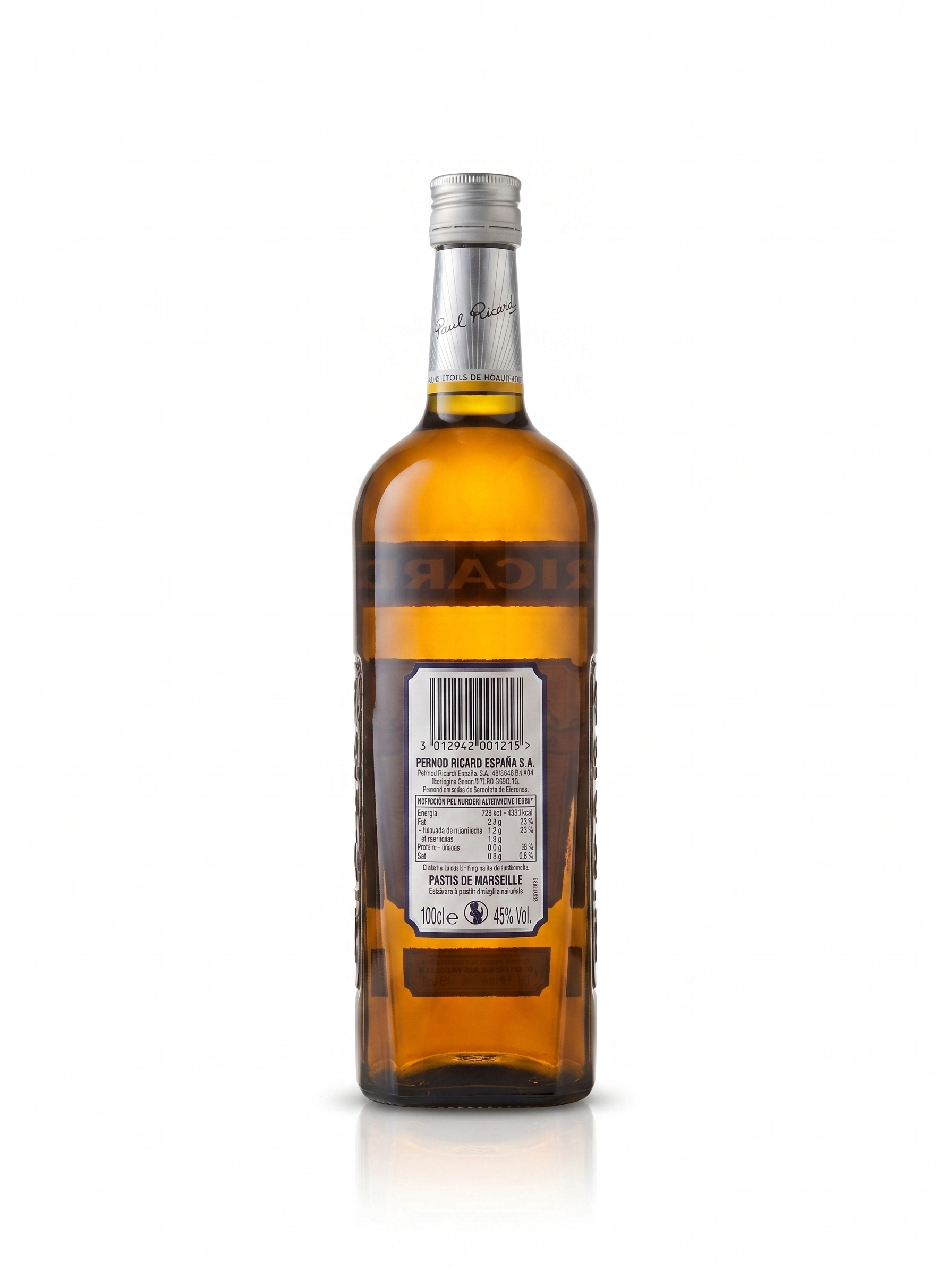 Ricard Pastis de Marseille – El Auténtico Aperitivo Anisado (100 cl) - imagen 11
