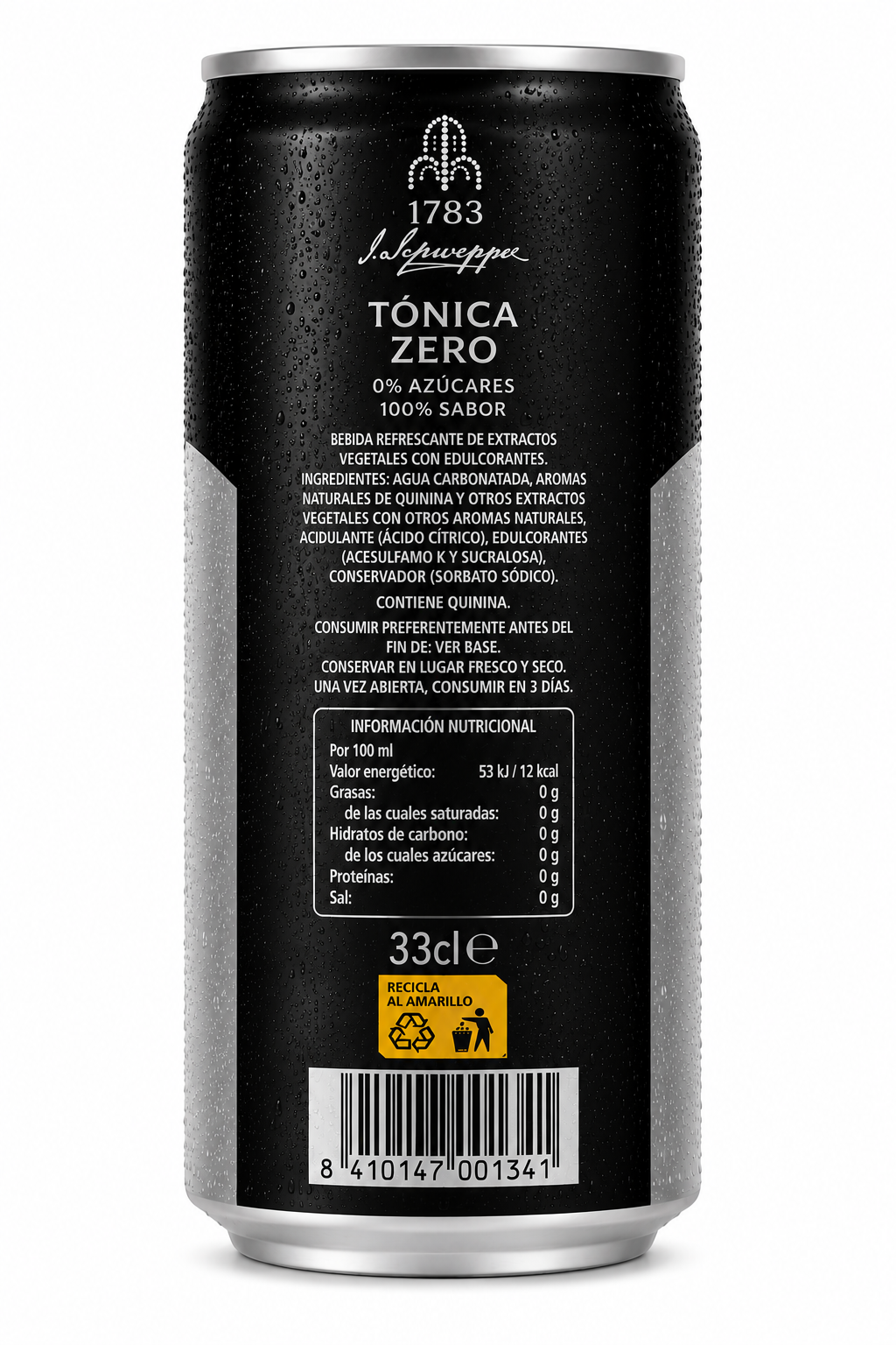 Tónica Schweppes Zero | Caja de 12 Botellas (1 L) - imagen 5