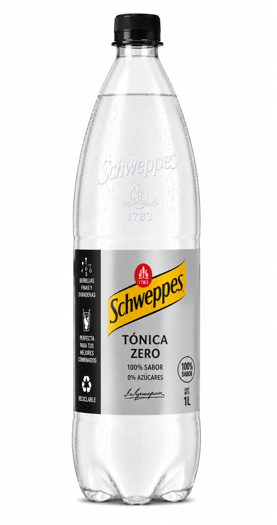 Tónica Schweppes Zero | Caja de 12 Botellas (1 L) - imagen 8