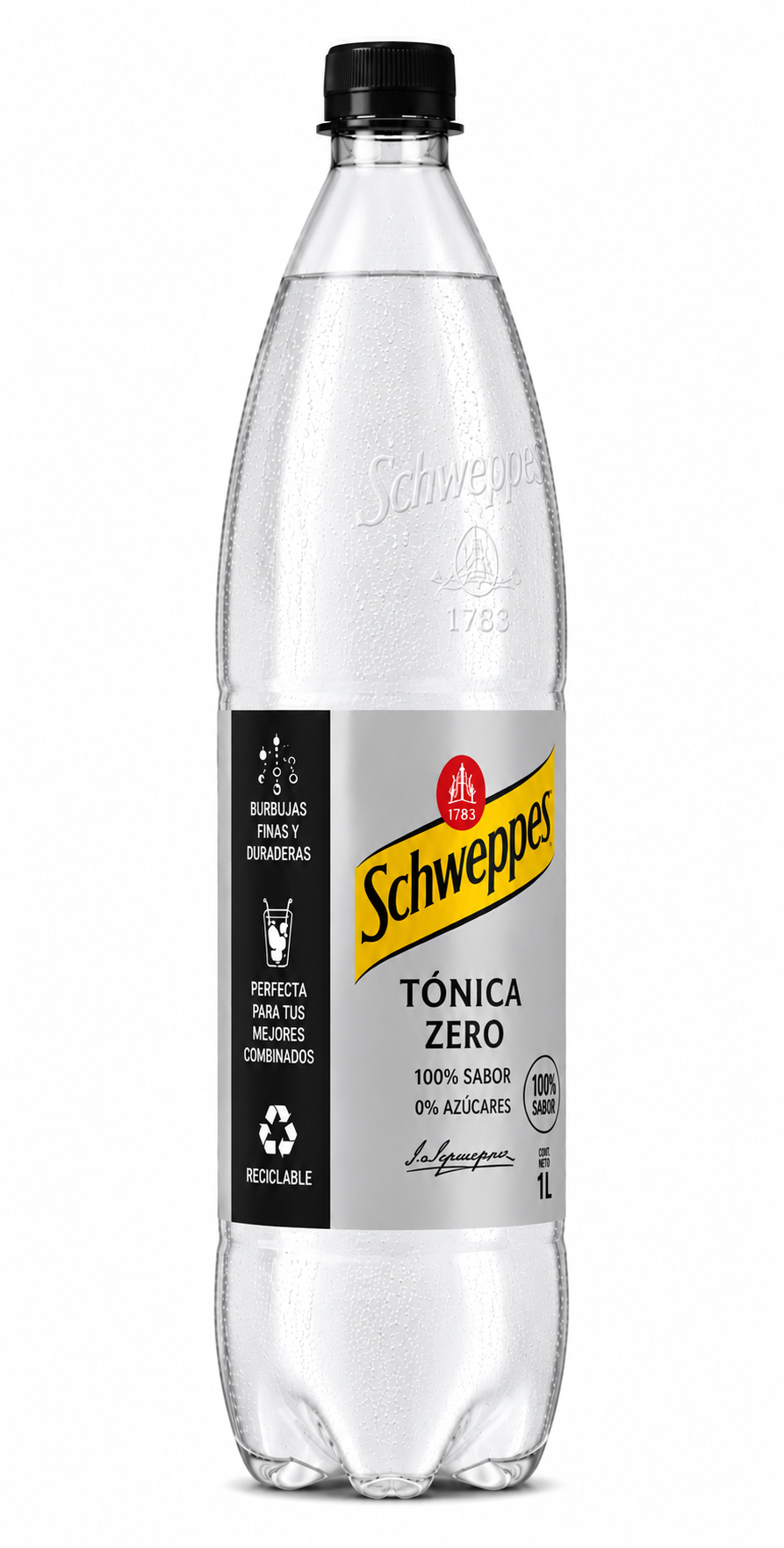 Tónica Schweppes Zero | Caja de 12 Botellas (1 L) - imagen 9
