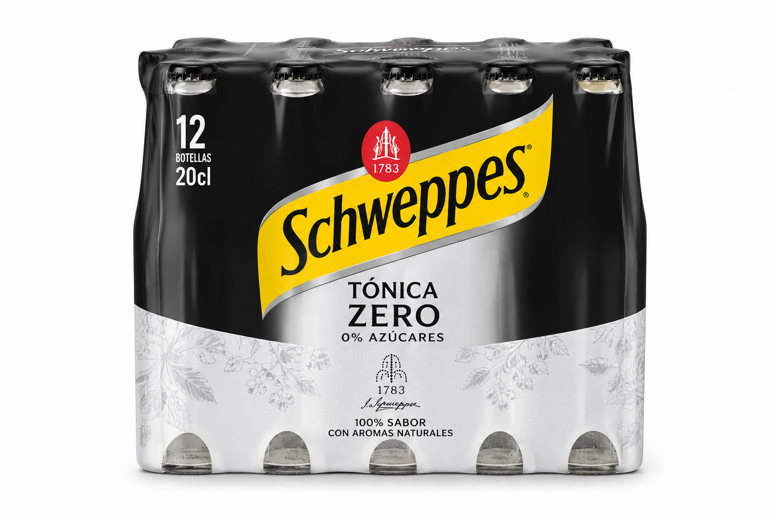Tónica Schweppes Zero | PACK-12 (20 cl.)