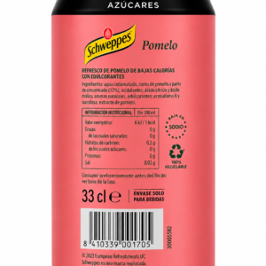 Schweppes Pomelo | Caja de 24 Latas (33 cl) - imagen 5