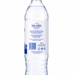 Agua Mineral Natural Solares | Caja de 12 Botellas (75 cl) - Tapón Sport - imagen 6