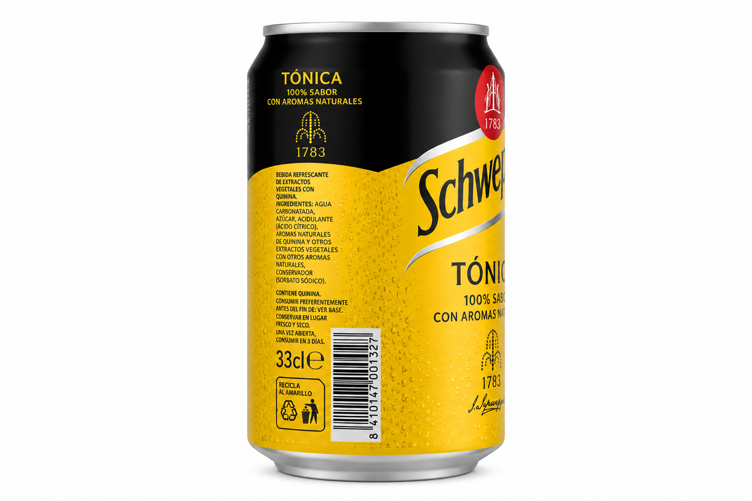 Tónica Schweppes | Caja de 24 Latas (33 cl) - imagen 6