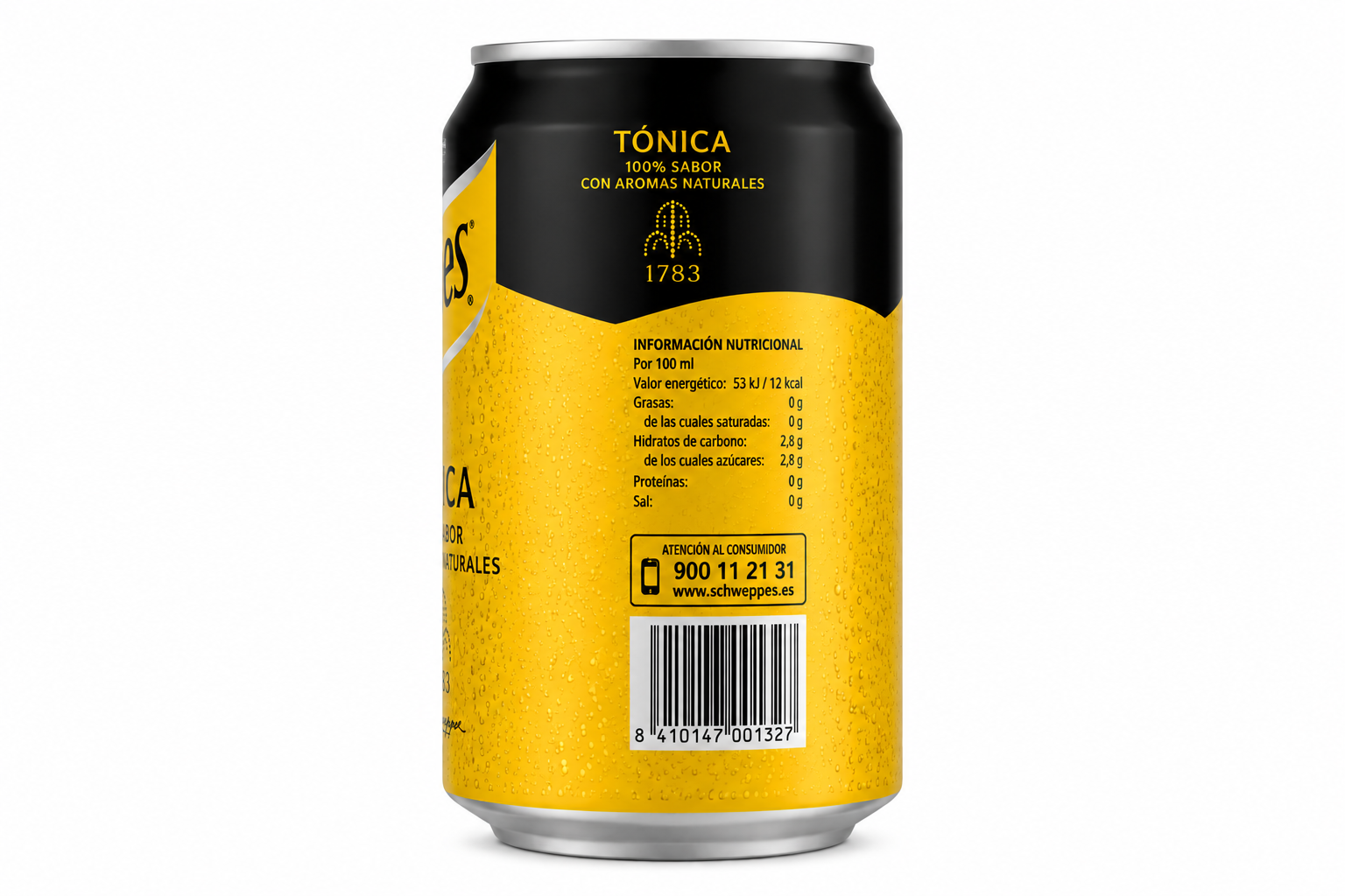 Tónica Schweppes | Caja de 24 Latas (33 cl) - imagen 7