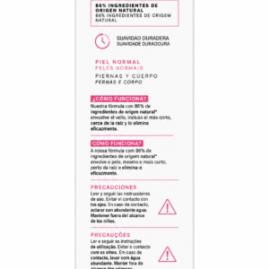 VEET Depil.crema PURE PIEL Sensible | 200 ML | Caja de 6