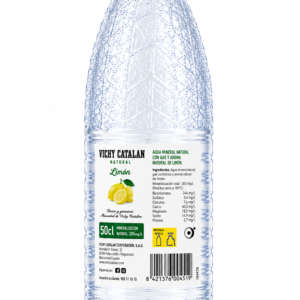 Agua Mineral Natural Carbónica Vichy Catalán con Limón | Pack de 12 Botellas (50 cl) - imagen 8
