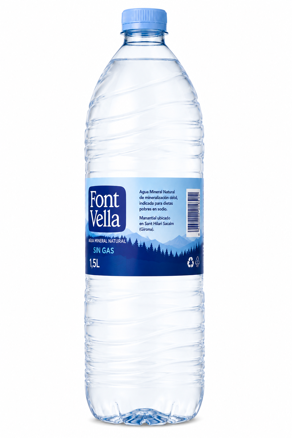 Agua Mineral Natural Font Vella | Caja de 12 Botellas (1.5 L) - imagen 4