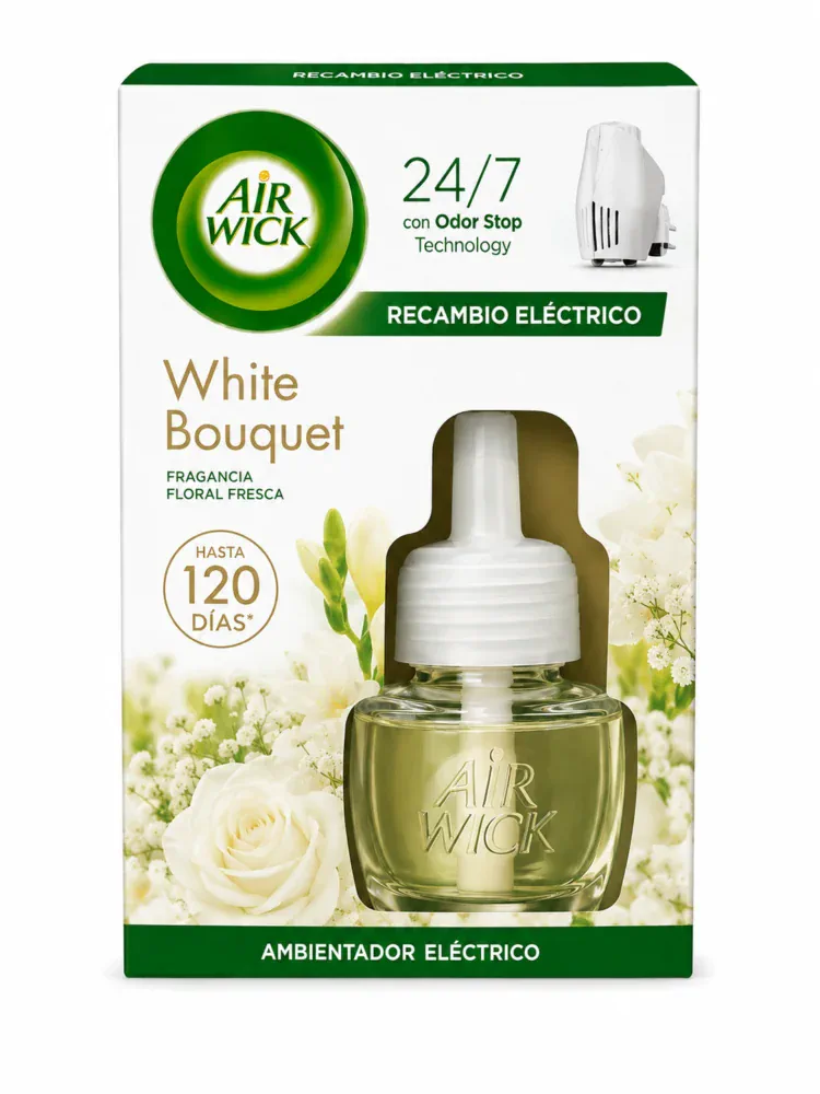 Air Ambientador Eléctrico Recambio White Bouquet