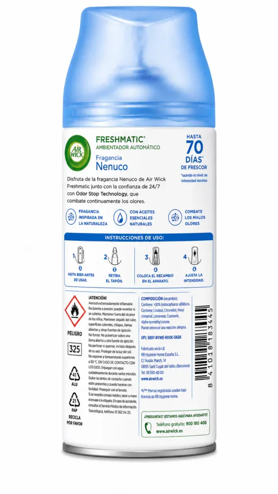 Air Wick Amb.fresh Matic Recambio Nenuco