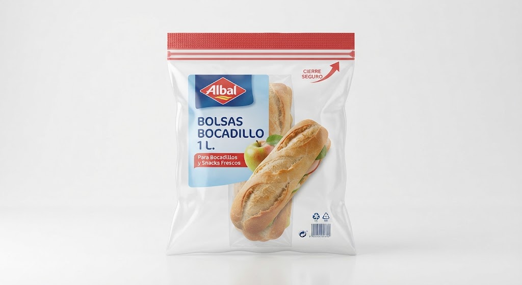 Albal Bolsas Bocadillo 1 l. Bolsa