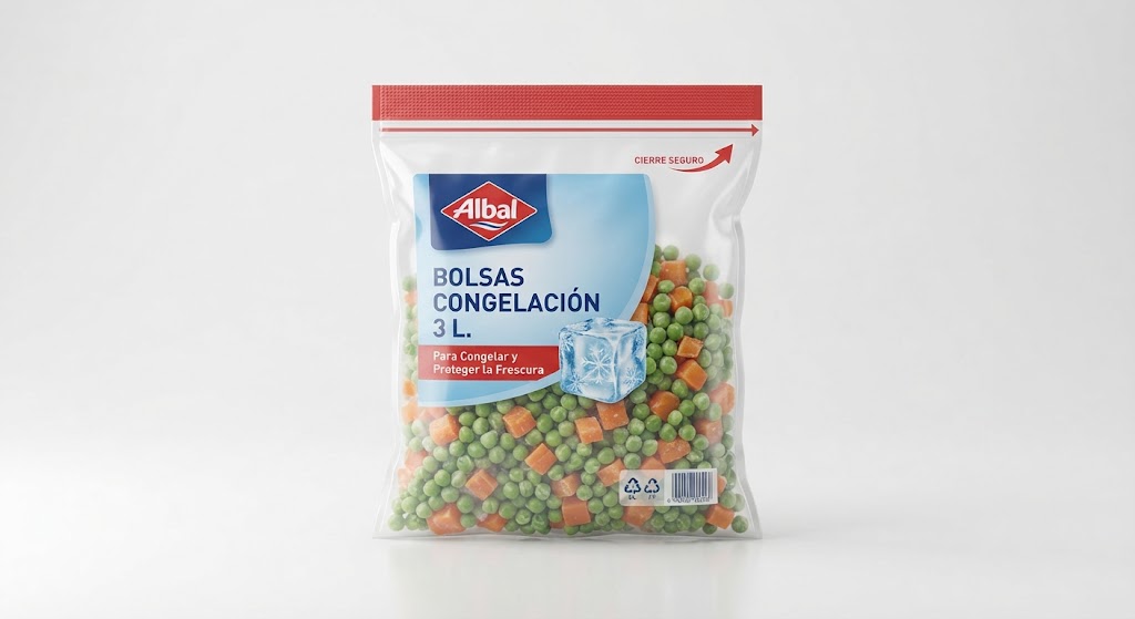 Albal Bolsas Congelación 3 l. Bolsa