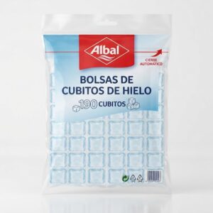 Albal Bolsas de Cubitos de Hielo 190 Cubitos