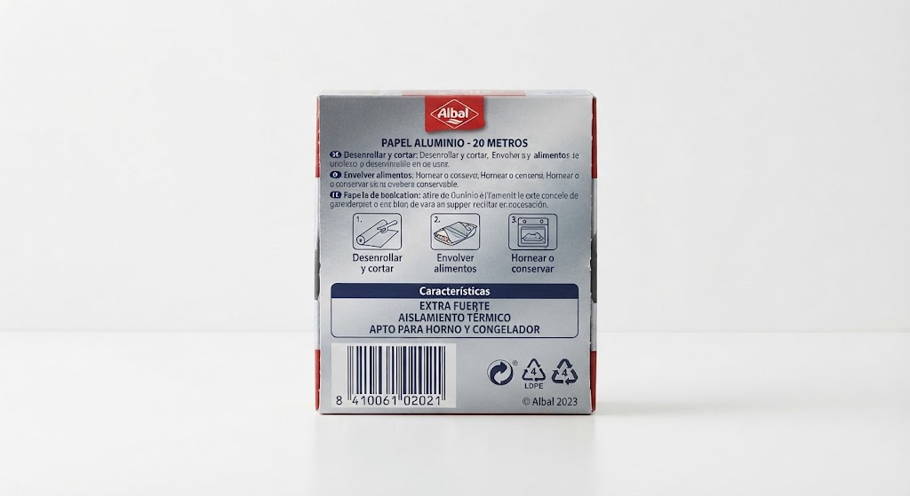 Albal Papel Aluminio