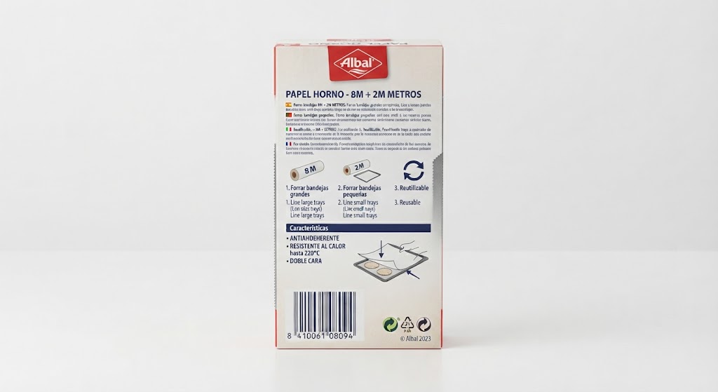 Albal Papel Horno 8M