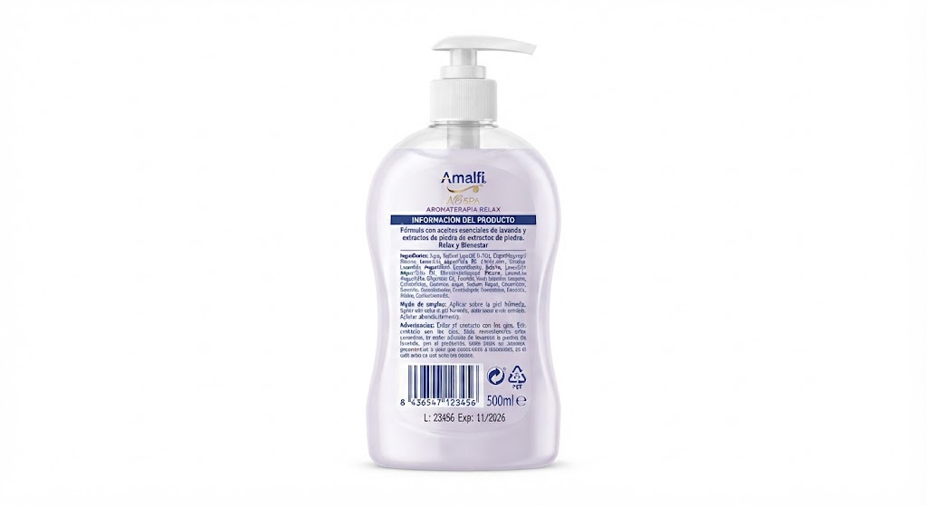 Amalfi Jabón en Crema Nb Spa 500 ml