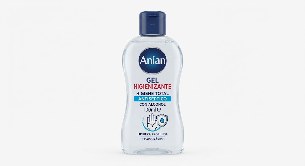 Anian Gel Higienizante Botella Plástico 100ML