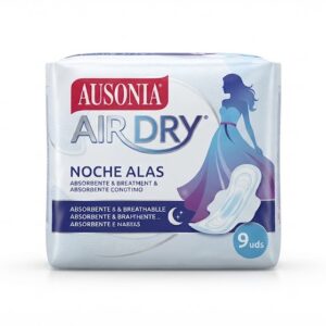 Ausonia AIR DRY Noche ALAS 9 uds