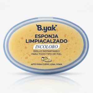 B.yak Esponja Limpiacalzado Incoloro