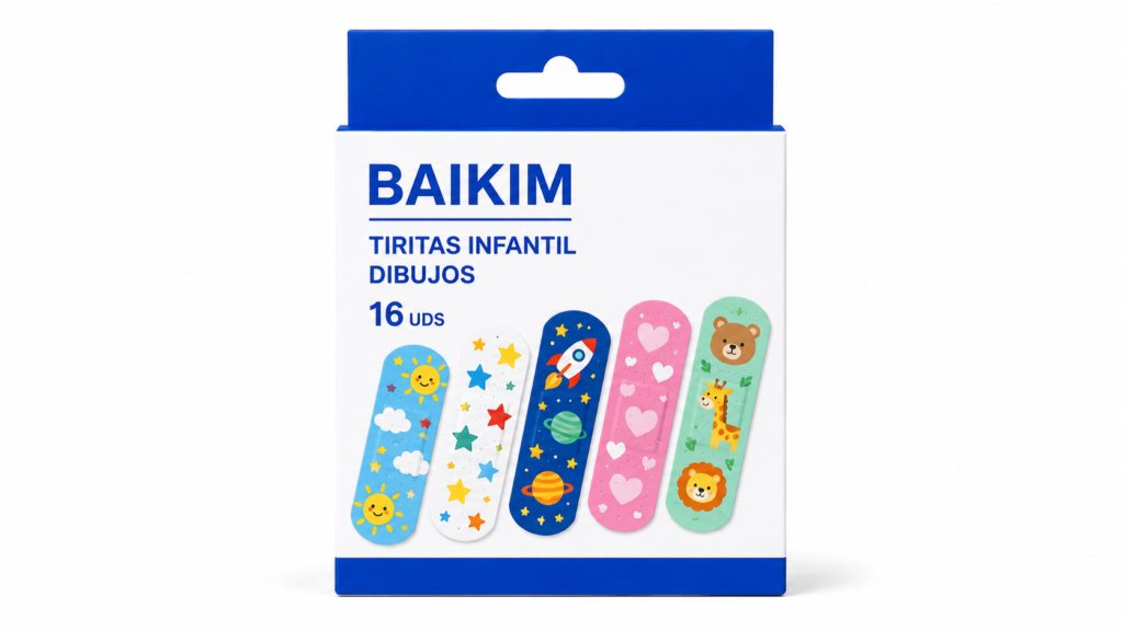 Baikim Tiritas Infantil Dibujos 16 Uds