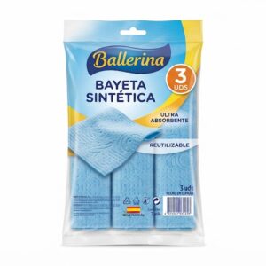 Ballerina Bayeta Sintética 3 uds