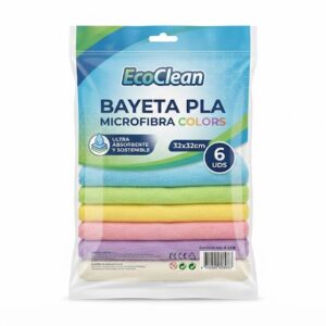 Bayeta PLA Microfibra Colors 32x32cm 32CM / 6 UDS