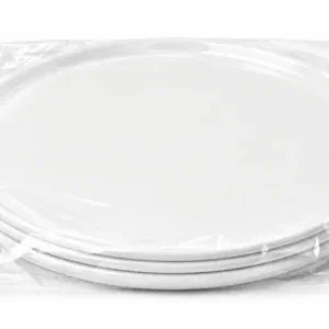 Best Plato Reutilizable Blanco Pizza 28 Cm 3 Uds