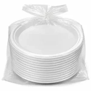 Best Productos Plato Reutilizable Blanco Postre 17 Cm 12 Uds