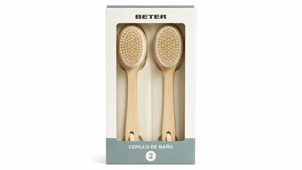 Beter Cepillo Baño Caja de 2
