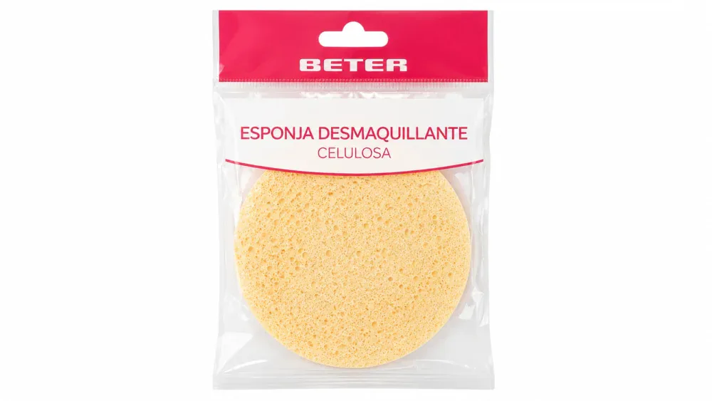 Beter Esponja Desmaquillante Celulosa