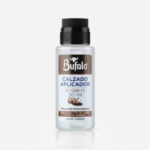 Bufalo Calzado Aplicador Marron 50 ml