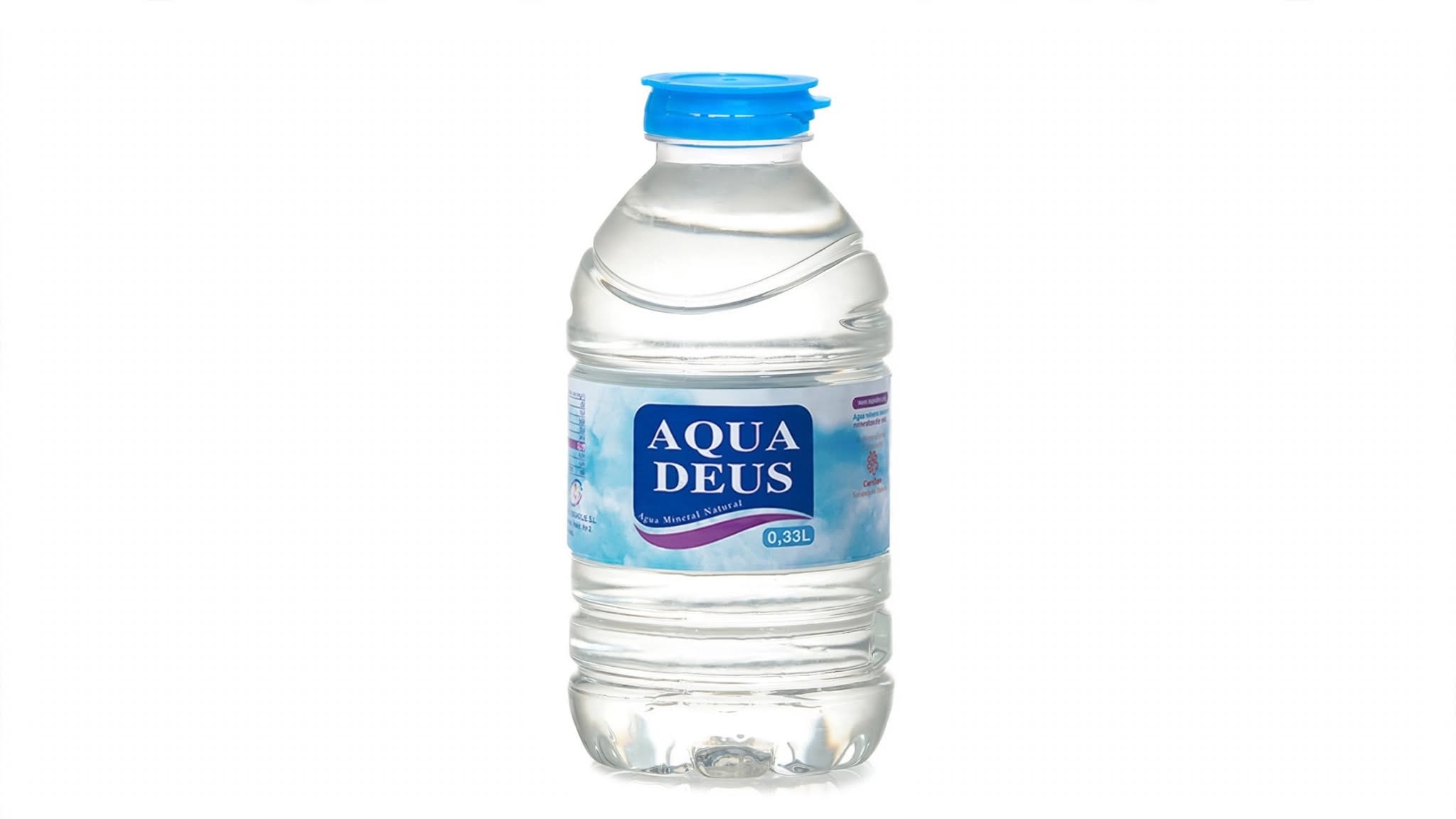 Agua Mineral Natural Aquadeus Botella Pet 33 cl