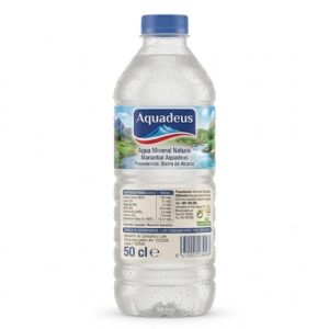 Agua Mineral Natural Aquadeus Botella Pet 50 cl