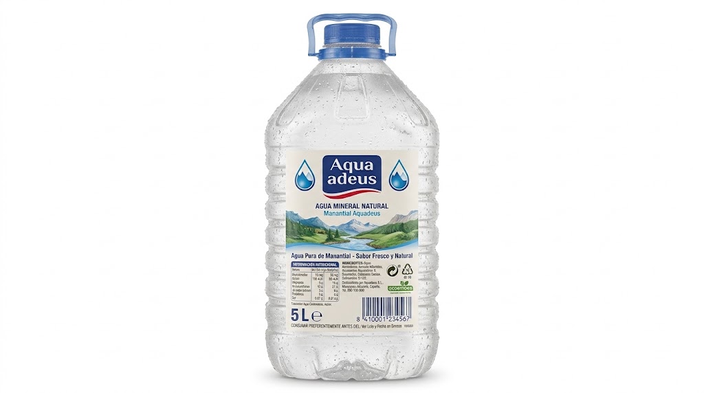 Agua Mineral Natural Aquadeus Garrafa 5 L
