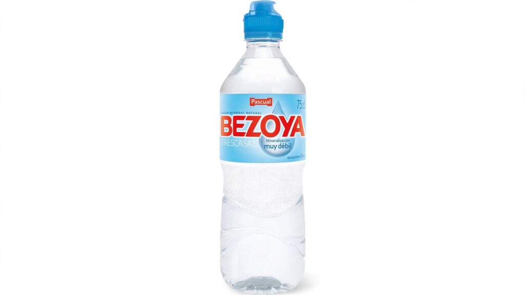 Agua Mineral Natural Bezoya Tapón Sport 75 cl