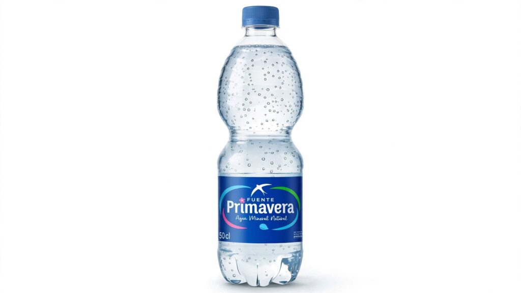 Agua Mineral Natural Carbónica Fuente Primavera 50 cl Botella Pet