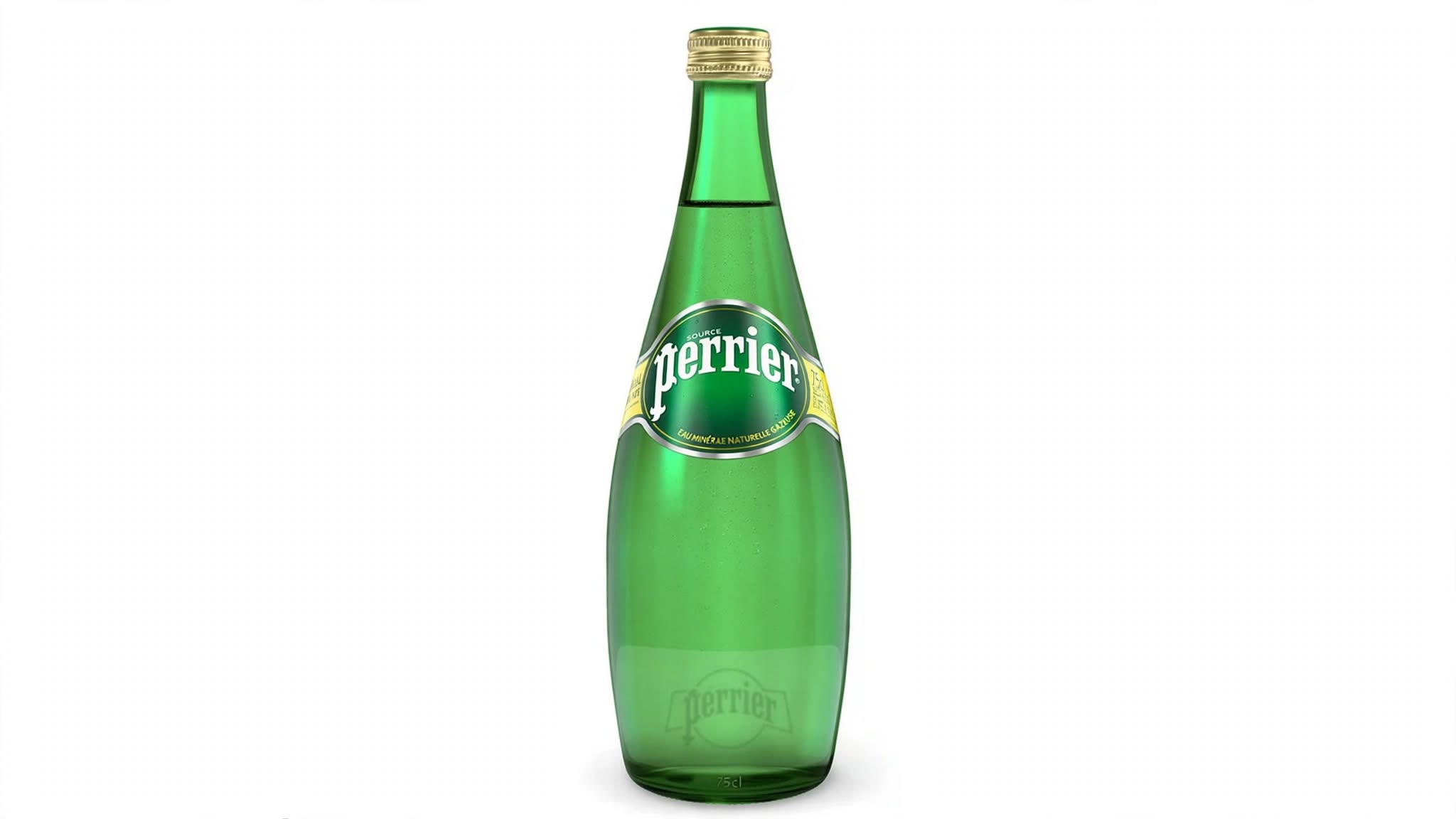Agua Mineral Natural Carbónica Perrier Caja de 12 Botellas (75 cl) - Cristal