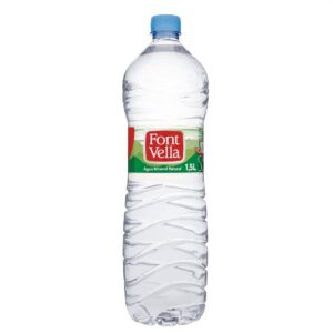 Agua Mineral Natural Font Vella 1.5 L