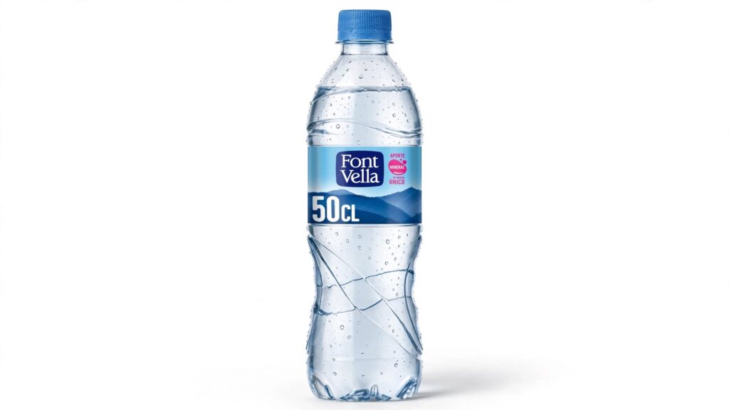 Agua Mineral Natural Font Vella 50 cl