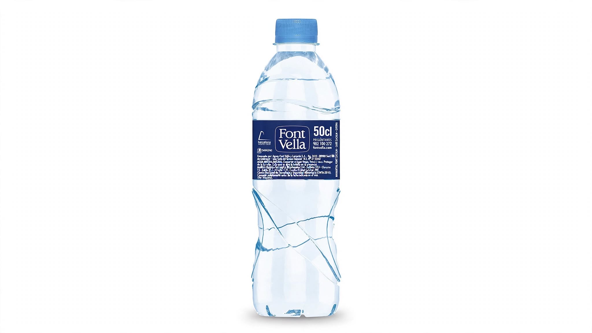 Agua Mineral Natural Font Vella 50 cl